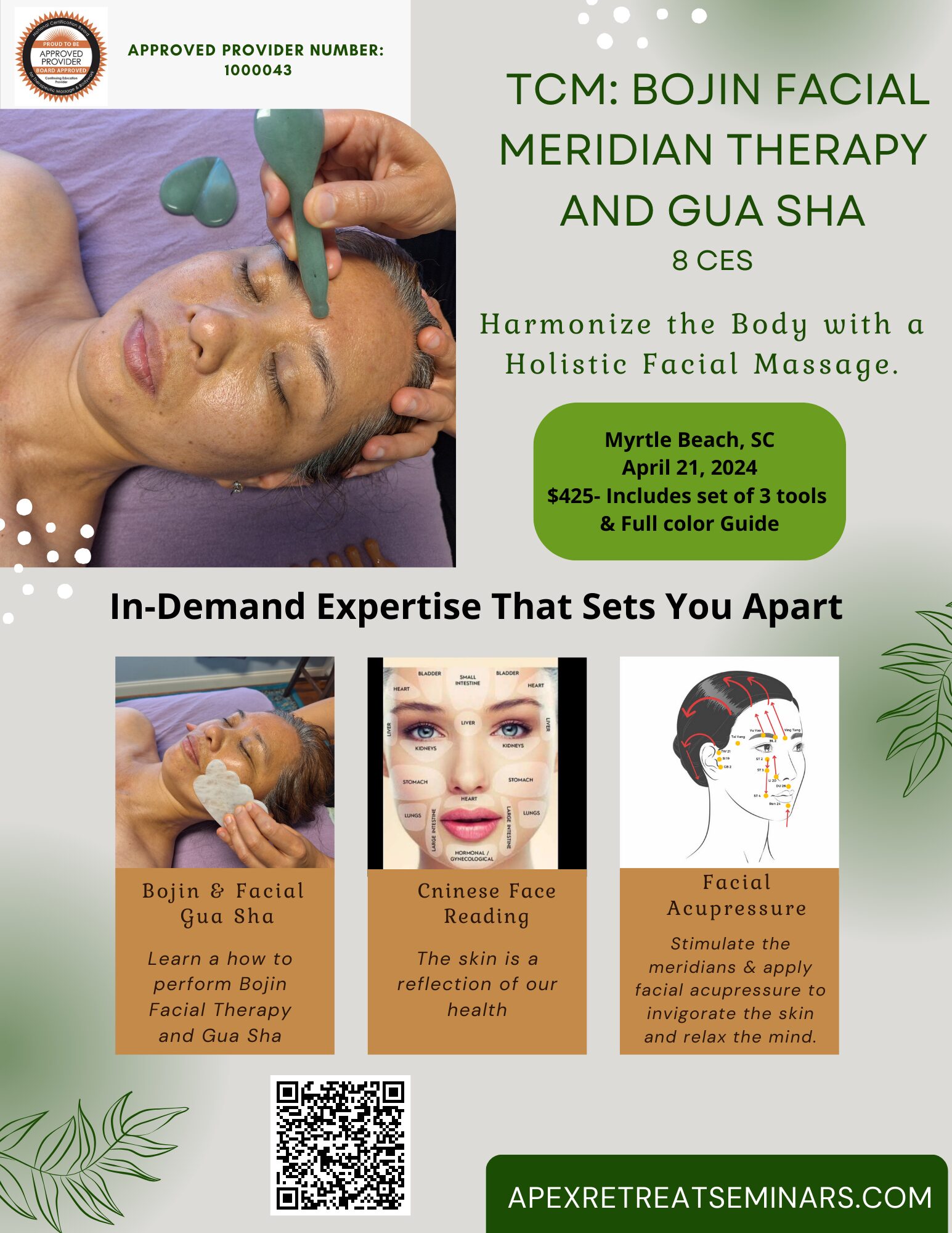 TCM BOJIN & Gua Sha FLyer- Myrtle Beach SC